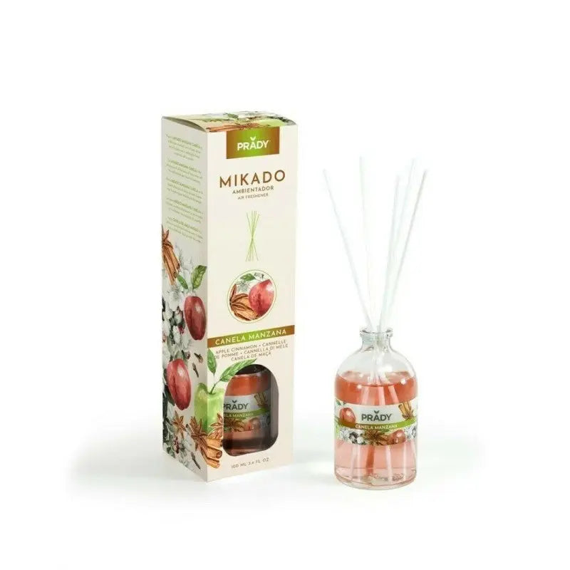 Prady Mikado Désodorisant Pomme Canelle Paris Rose & Patchouli 100ml San'Co
