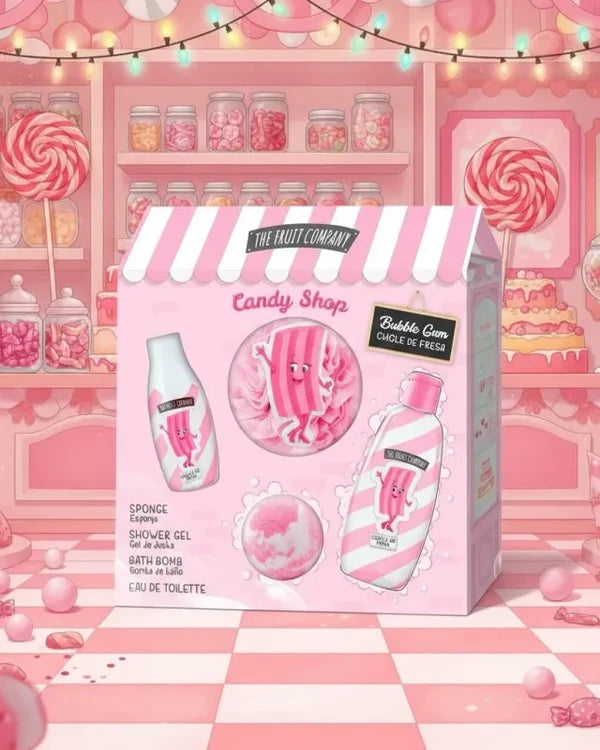 Coffret Bain The Fruits Company Bubble Gum