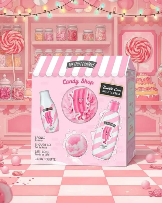 Coffret Bain The Fruits Company Bubble Gum