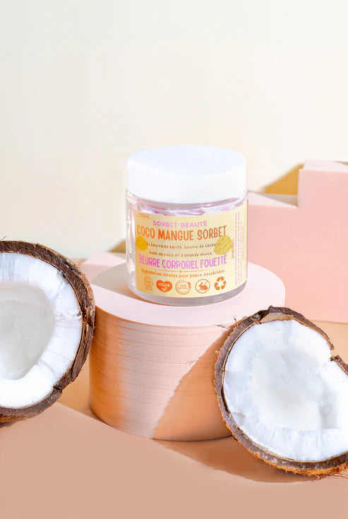 Beurre Corporel Coco Mangue / Chantilly de karité 100ml San'Co