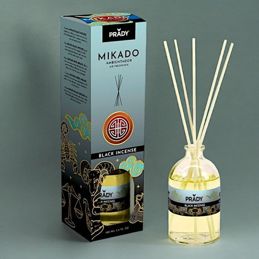 Prady Mikado Désodorisant Black incense Paris Rose & Patchouli 100ml