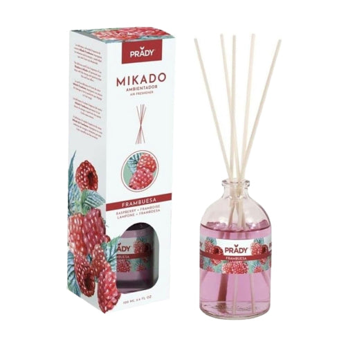 Prady Mikado Désodorisant Framboise Paris Rose & Patchouli 100ml