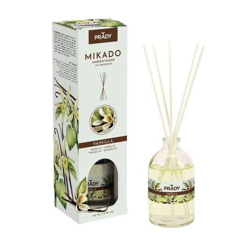 Prady Mikado Désodorisant Vanille Paris Rose & Patchouli 100ml