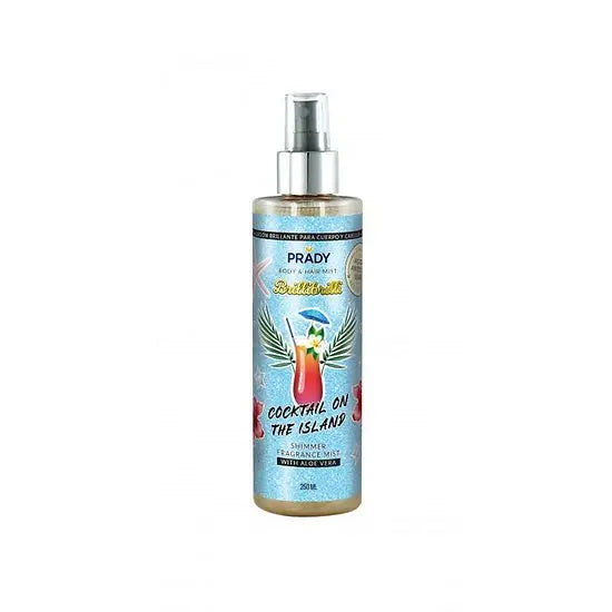 Brume parfumée scintillante Cocktail On The Island Prady 250ml San'Co