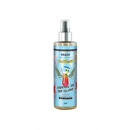 Brume parfumée scintillante Cocktail On The Island Prady 250ml San'Co