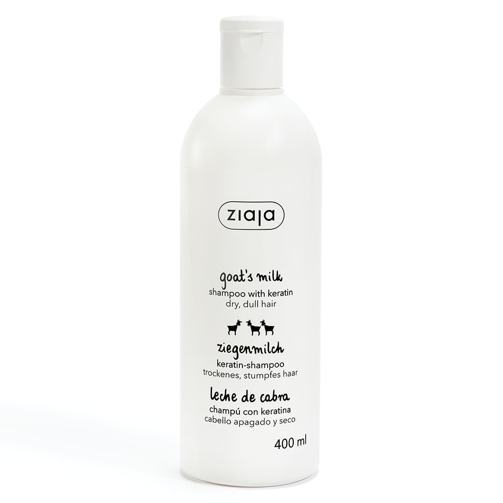 Shampoing Fortifiant à la Kératine et au Lait de Chèvre 400ml