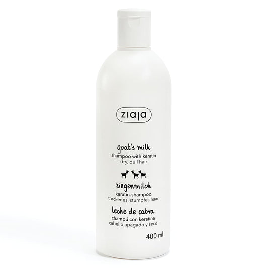 Shampoing Fortifiant à la Kératine et au Lait de Chèvre 400ml